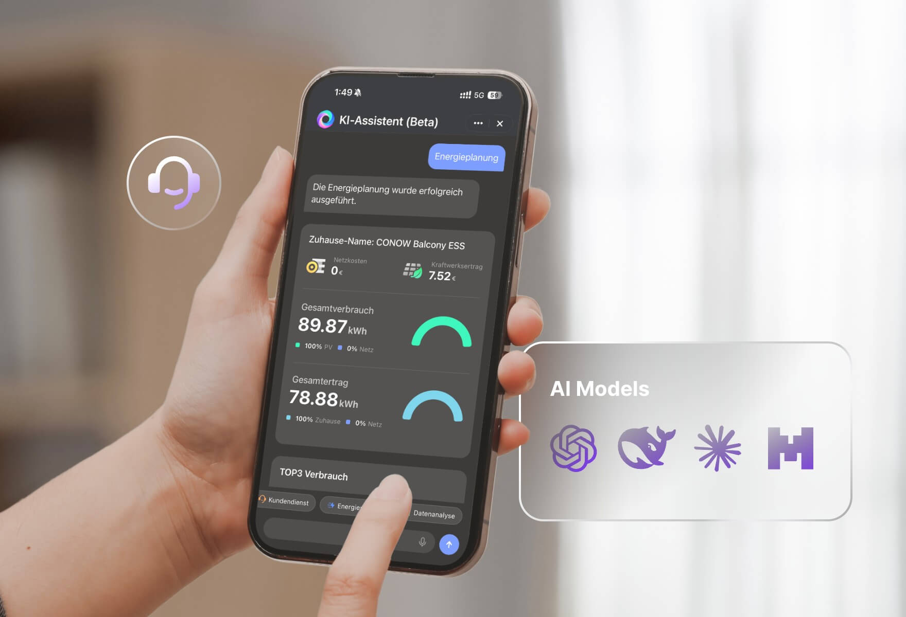 Ihr AI-Energieassistent